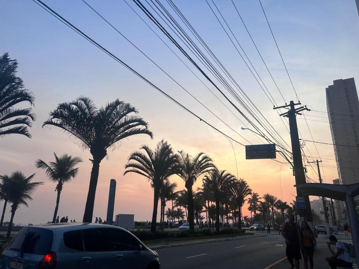 Apto 714 - Predio Em Frente Mar Praia Grande  Luaran gambar